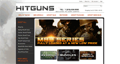 Desktop Screenshot of hitguns.com